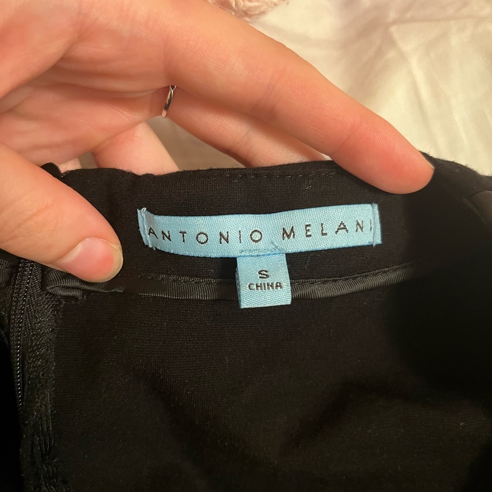 antonio melani genuine leather top - Picture 2 of 2